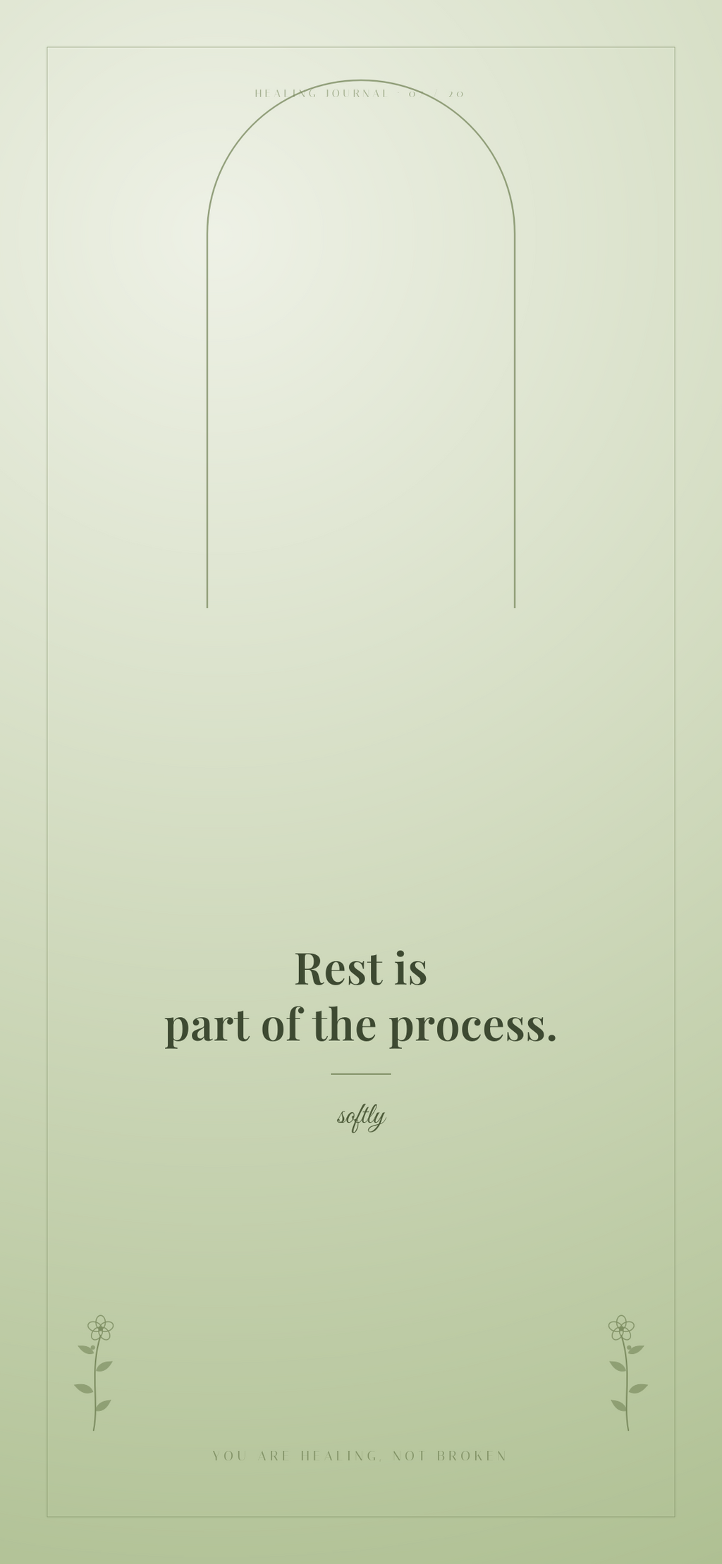 Healing Wallpapers for Women | Motivational Digital Downloads