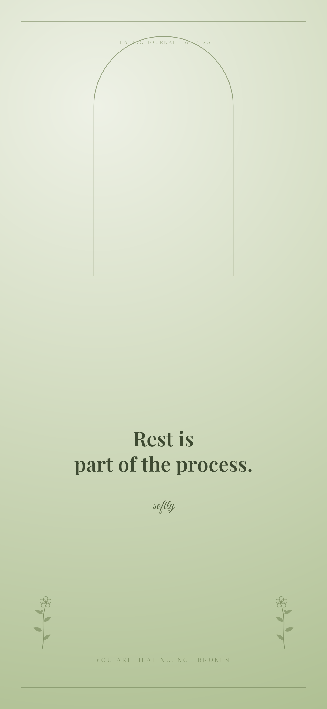 Healing Wallpapers for Women | Motivational Digital Downloads