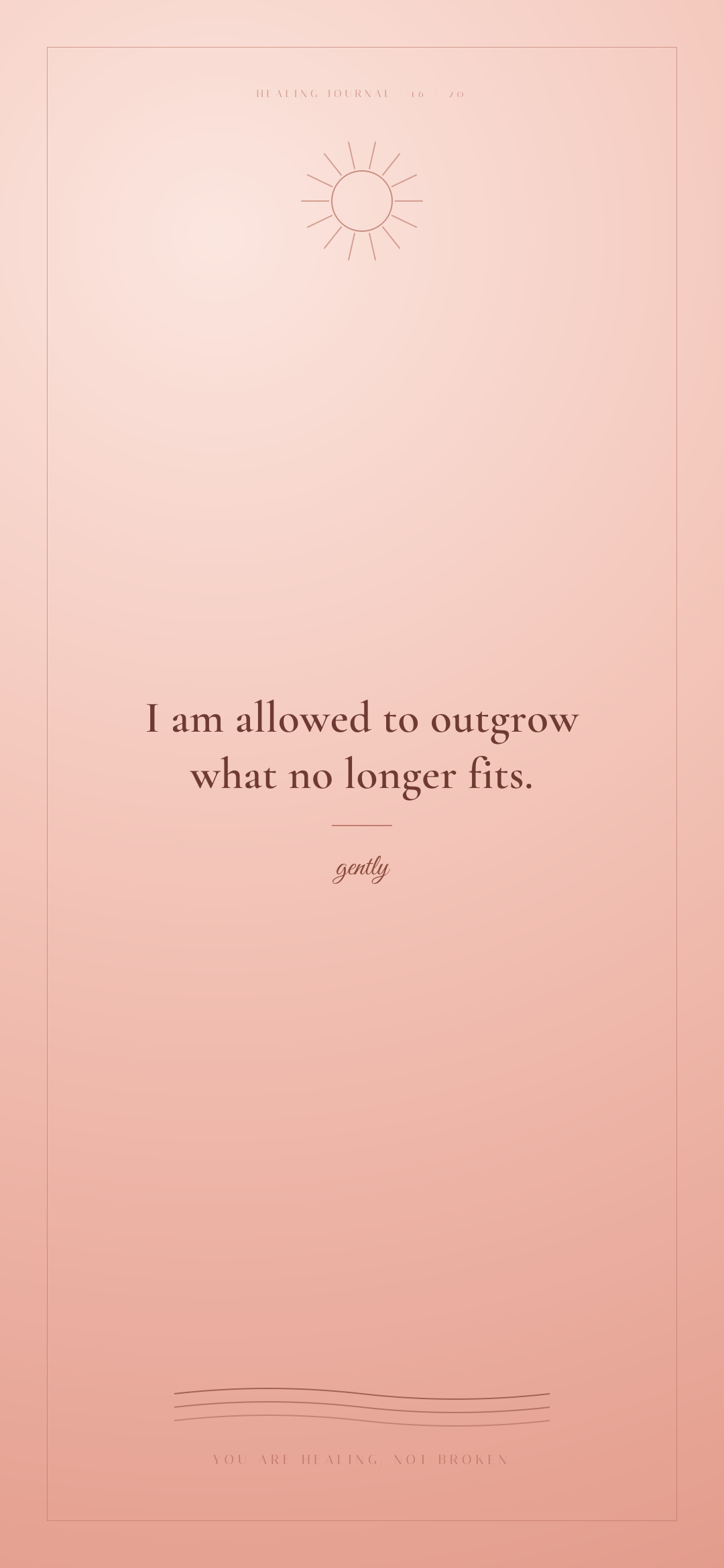 Healing Wallpapers for Women | Motivational Digital Downloads